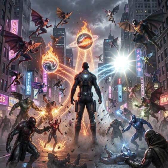 Mundo de super heroes