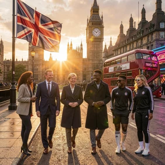 MODERN BRITISH GOVERNMENT AND POliTICS, ROYALTY LIFESTYLE, CELEBRITIES LIFESTYLES, ENTERTAINMENT AND FOOTBALL, BRITISH GOVERNMENT