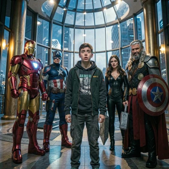 Superhero team pick-me