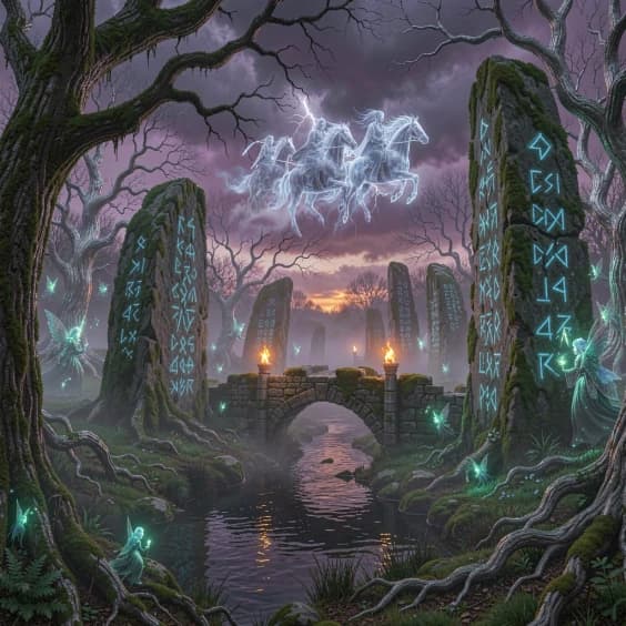 The fae world Annwn