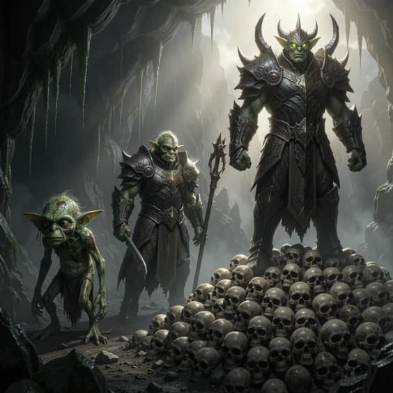 Evolución suprema de un goblin