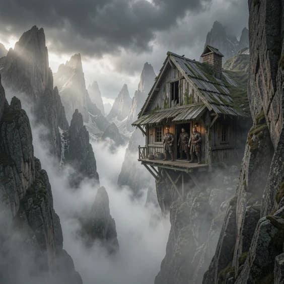 La taverna sul mare di nebbia
