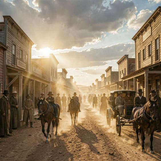 Live your life in 1865 America