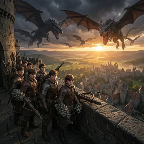 Cazadores de dragones