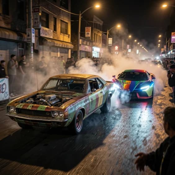 Illegal Street Race: From Rust Bucket to Supercar