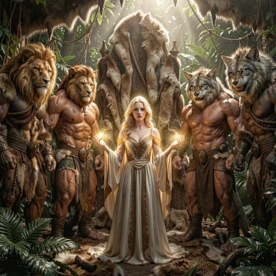 Beastmen world females are rare