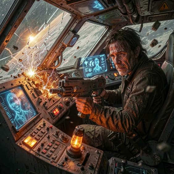 Static Between the bounty Hunter Stars