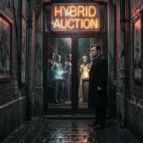 Hybrid auction