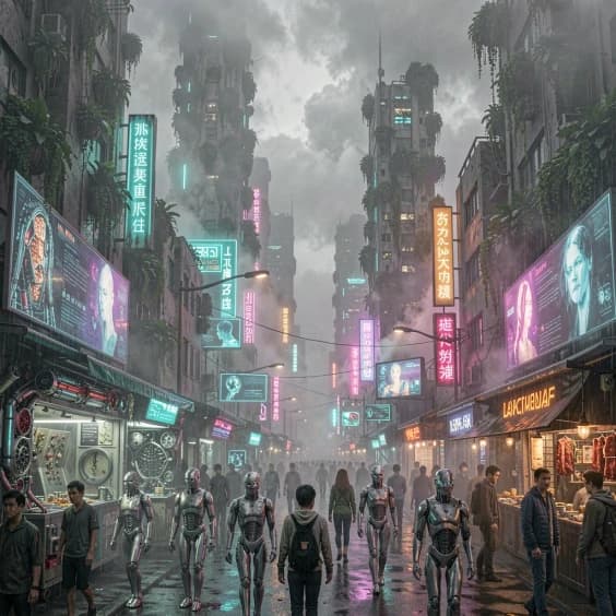 Bajo las Luces de Neón