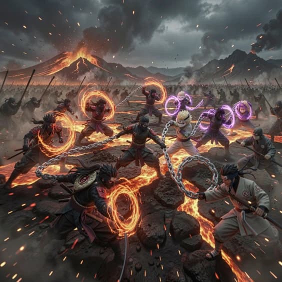 Clans war of the land of fire