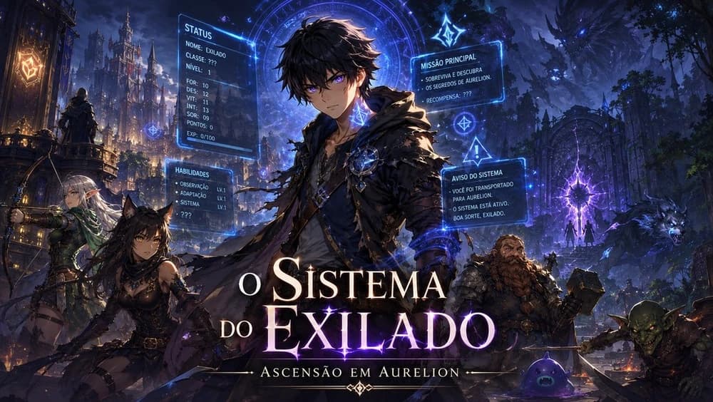 O Sistema do Exilado: Ascensão em Aurelion