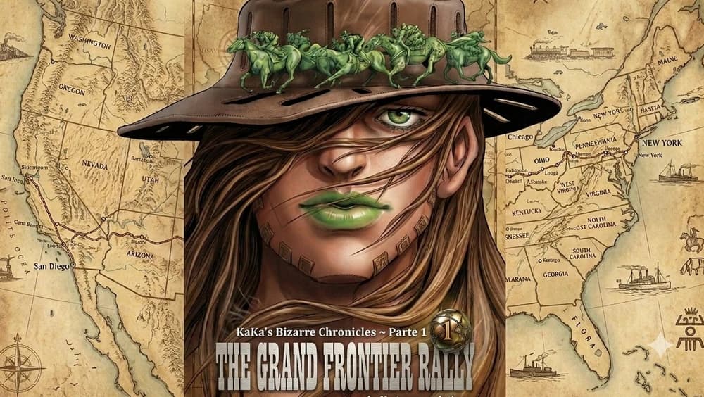 KaKa's Bizarre Chronicles parte 1: 🏁The Grand Frontier Rally 🏇