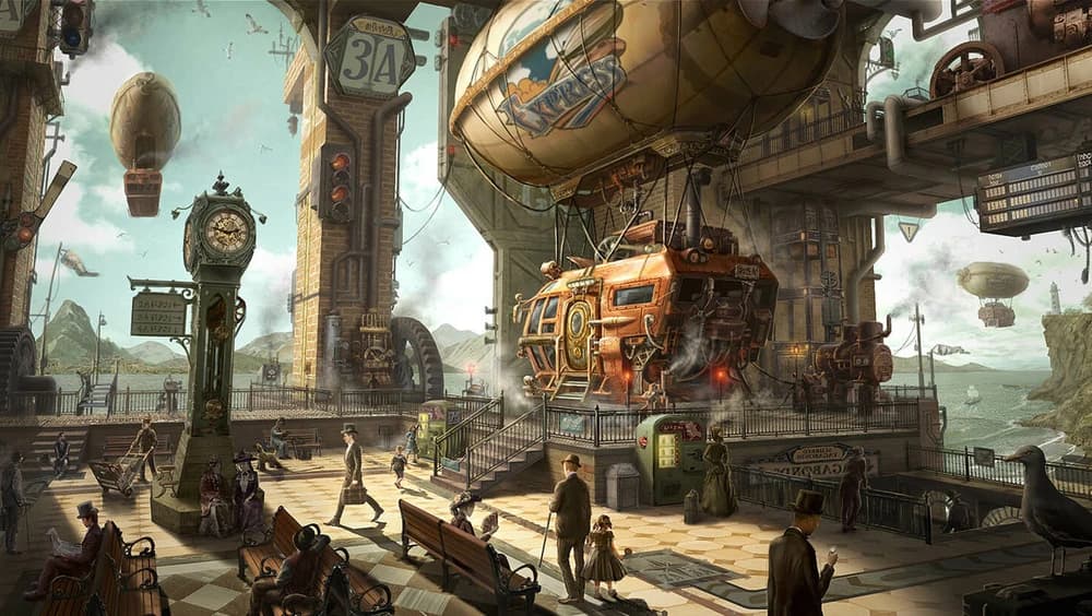 Fantasía oscura Steampunk